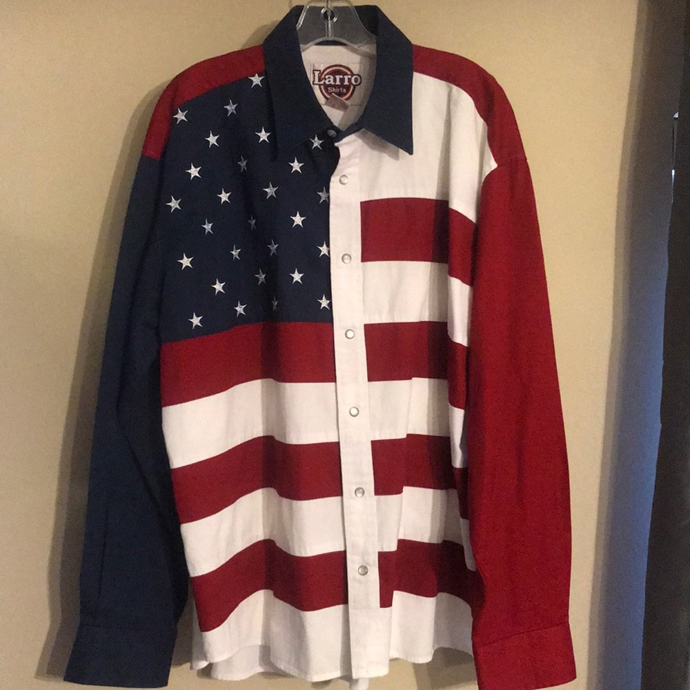 Larro Western Button Down USA